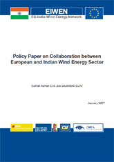 Policy Paper on Collaboration between European and Indian Wind Energy Sector